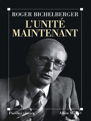 cover image of L'Unité maintenant